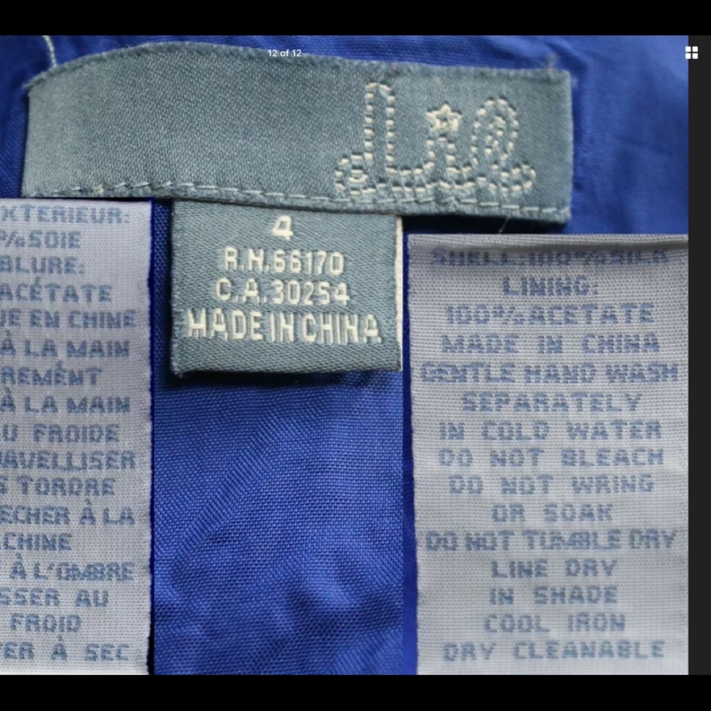 Anthropologie Caballo Falls Silk Dress by Lil - Picture 12 of 12